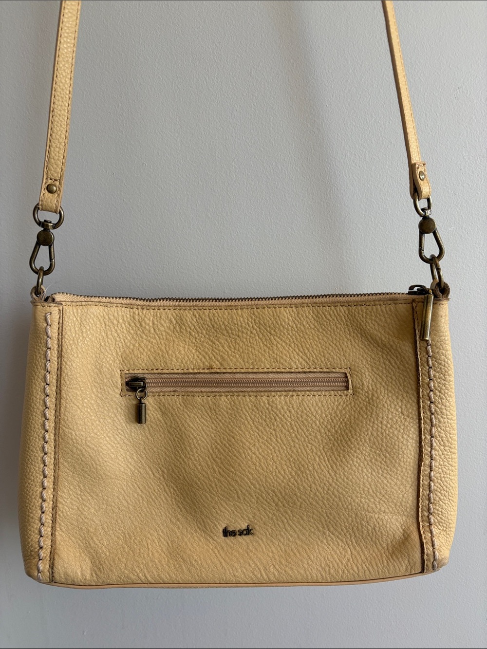 The Sak Lumi Buttercup (yellow/tan) Crossbody Bag